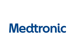 Logo de Medtronic, especialista en dispositivos médicos