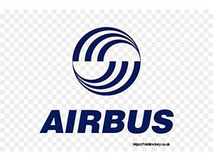 Logo de Airbus, fabricante de aviones